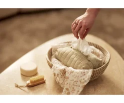 Porta Toallitas Olive Green