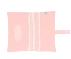 Porta Toallitas Rainbow Dots Rosa