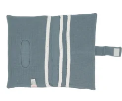 Porta Toallitas Rainbow Dots Azul