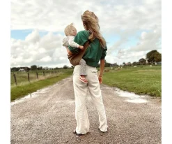 Portabebés Bandolera Wildride Lino Camel