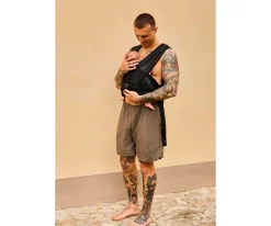 Portabebés Transpirable Cuddle Breeze Watersling Black