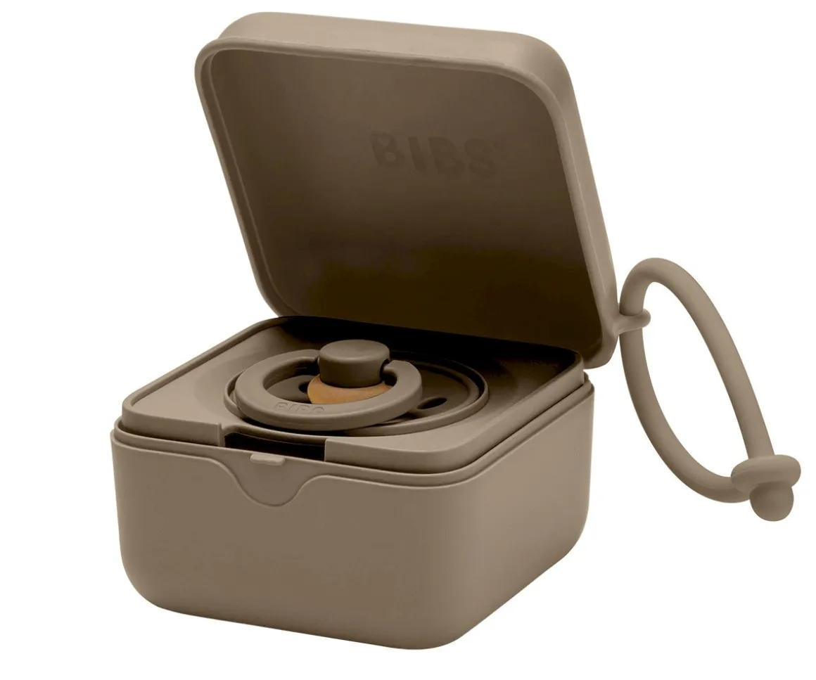 Portachupetes BIBS Dark Oak