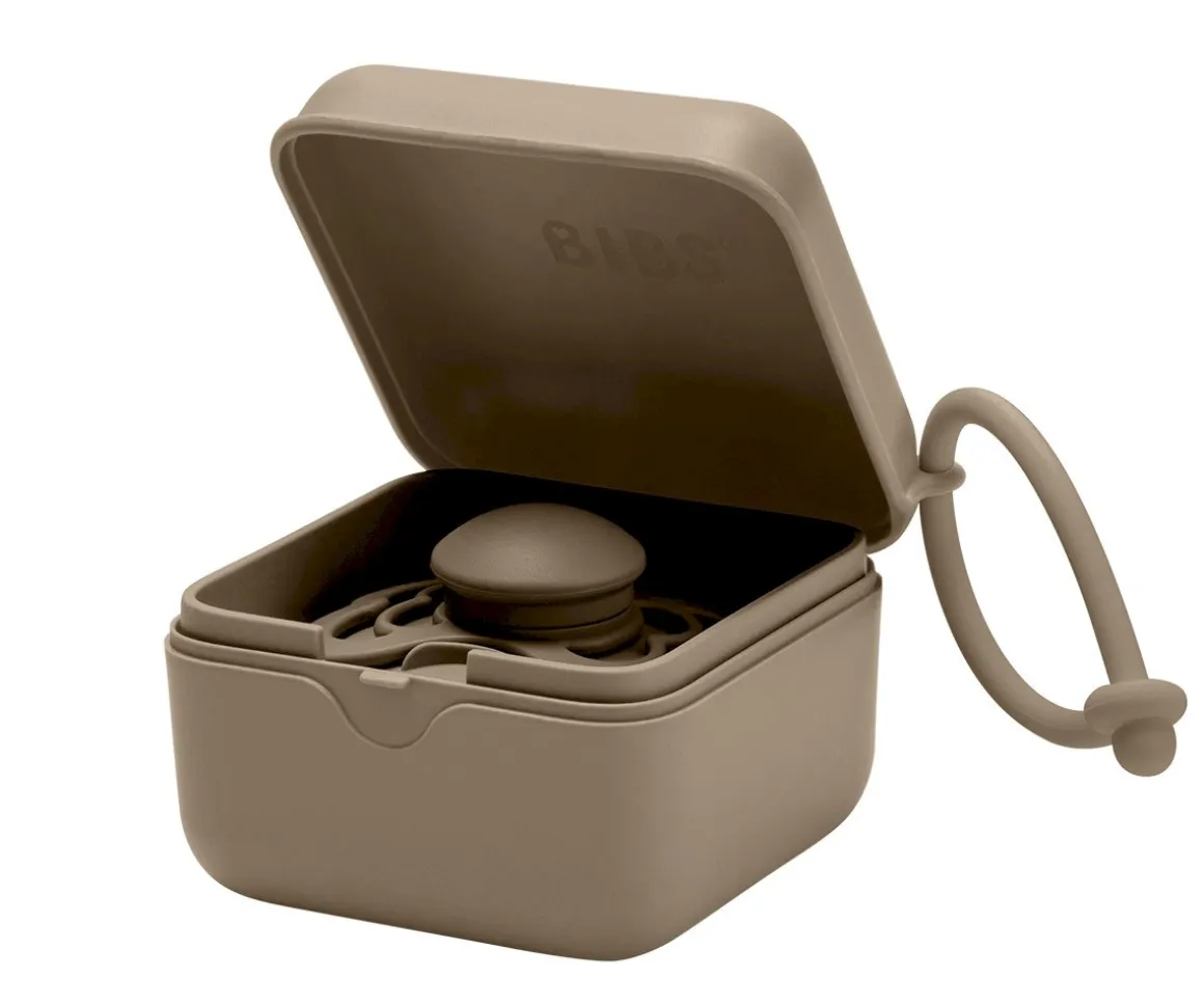 Portachupetes BIBS Dark Oak