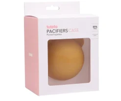 Portachupetes Silicona Bear Mostaza