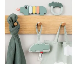 Portachupetes Silicona Croco