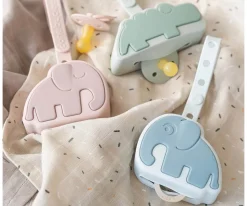 Portachupetes Silicona Elphee Blue