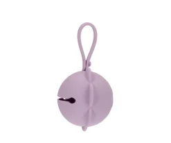 Portachupetes Silicona Flor Lilac