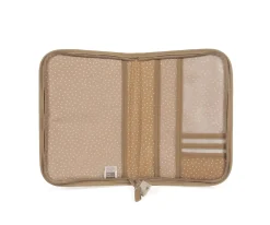 Portadocumentos Corazones Poppy Canela