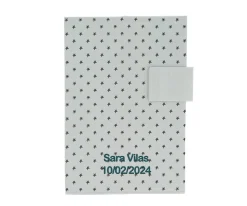 Portadocumentos Mini Star Grey Personalizable