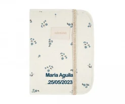 Portadocumentos Poema Honey Comb Lily Blue Personalizable