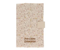 Portadocumentos Wild Flower Personalizable