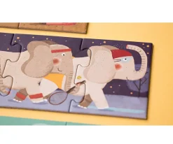 Puzzle 10 pingüinos