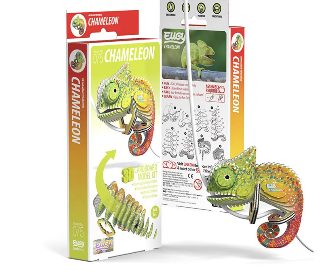 Puzzle 3D Eugy Camaleón