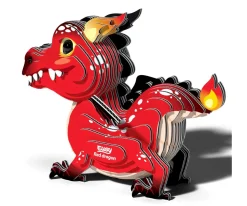 Puzzle 3D Eugy Dragón Rojo