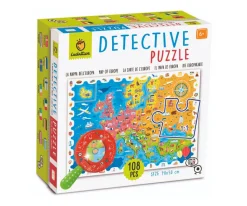 Puzzle Detective El Mapa de Europa