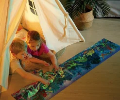 Puzzle Dinosaurios Fluorescente