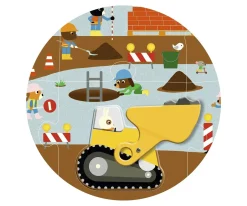 Puzzle Gigante Sitio de Construcción