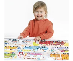 Puzzle Jumbo Moto Cars