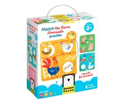 Puzzle Match The Farm Animals