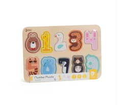 Puzzle Números Animales