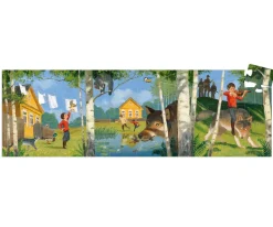 Puzzle Silueta Pedro y El Lobo