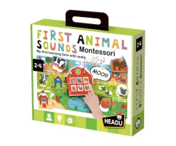 Puzzle Sonoro Montessori con Animales