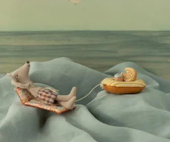 Ratón de Playa Papá con Colchoneta Flower