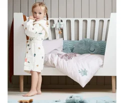 Ropa de Cama Junior Jelly & Wally Rosa Empolvado