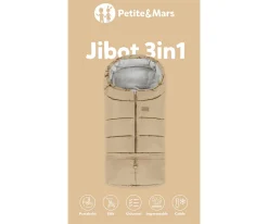 Saco Carro Bebé 3 en 1 Jibot Quiet Grey