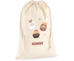 Saco Grande NOMBRE Personalizado Reyes Magos