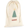 Saco Grande NOMBRE Personalizado Christmas Tree