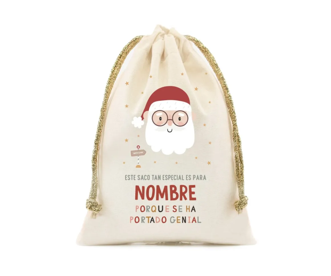 Saco Pequeño Personalizado Santa