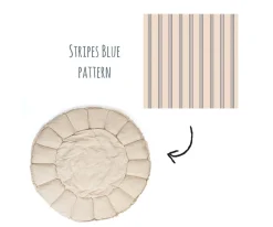 Saco Play & Go Coco Bloom Orgánico Stripes Blue