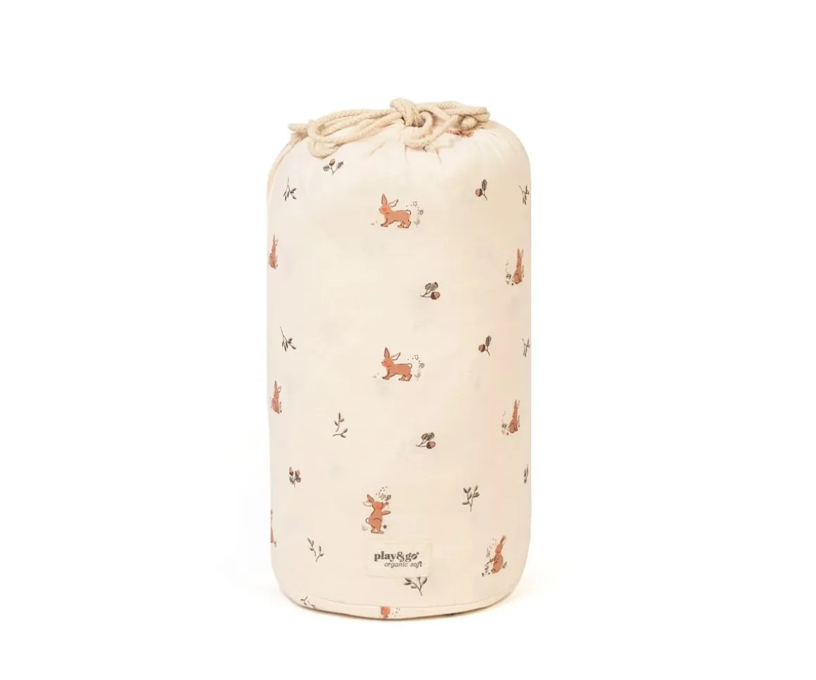 Saco Play & Go Noomad Organic SOFT Reversible Rabbit
