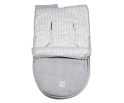 Saco Portabebé 2 en 1 I Love Vichy Grey