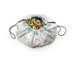 Saco Reversible Play & Go Noomad Worldmap Colour