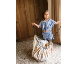 Saco Reversible Play & Go Noomad Worldmap Colour