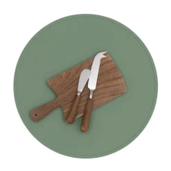 Salvamanteles Silicona Round Sage