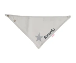 Secababitas Personalizado Piqué Estrella Gris