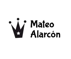 Sello Personalizado Corona Estrella + Cinta Blanca Ropa Oscura