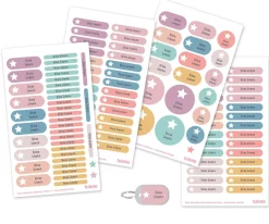 Sello Personalizado Estrella + Combinado Termo y Pegatinas Nordic Estrella