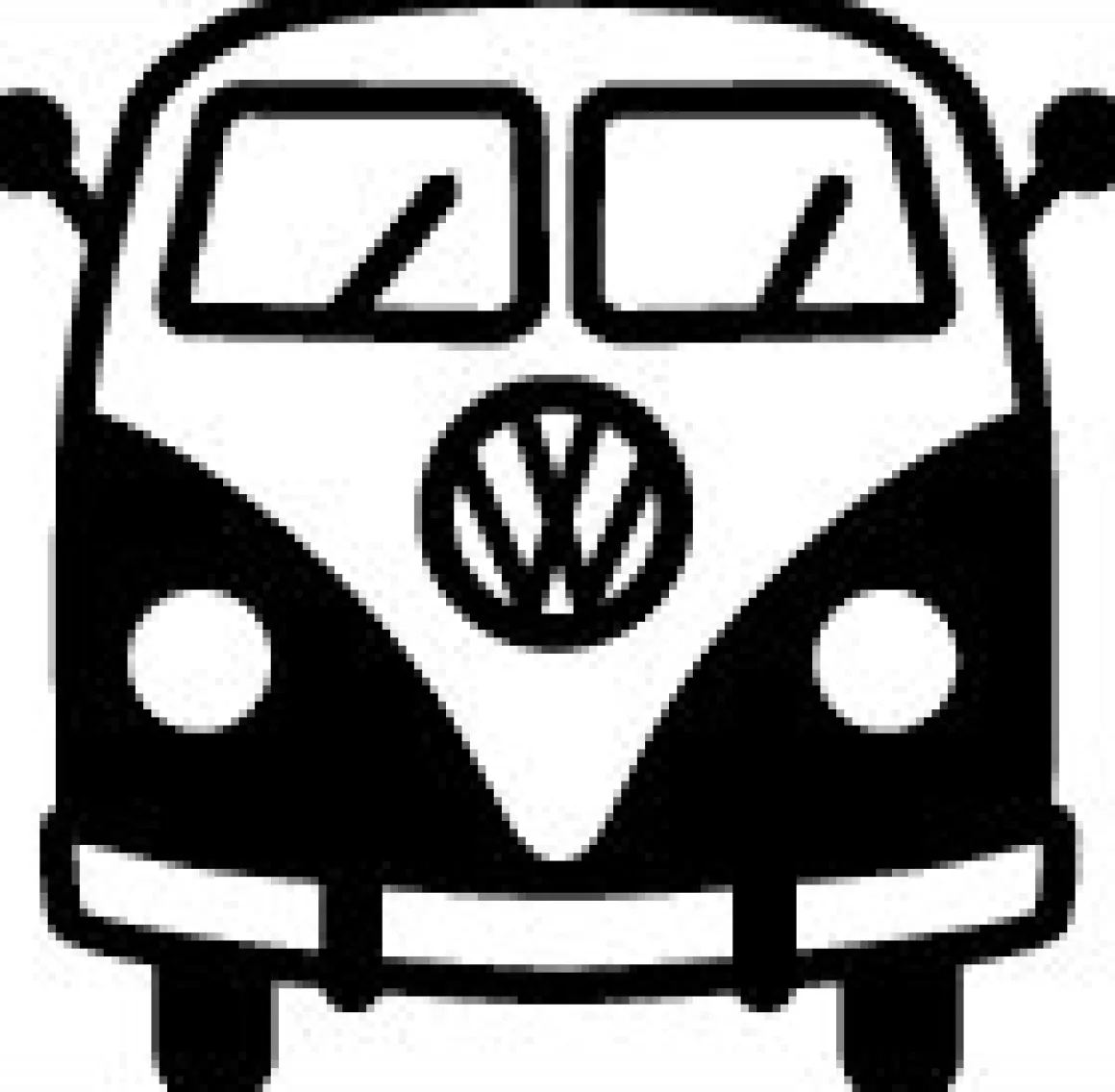 Sello Personalizado Furgoneta + Cinta Blanca para Ropa Oscura