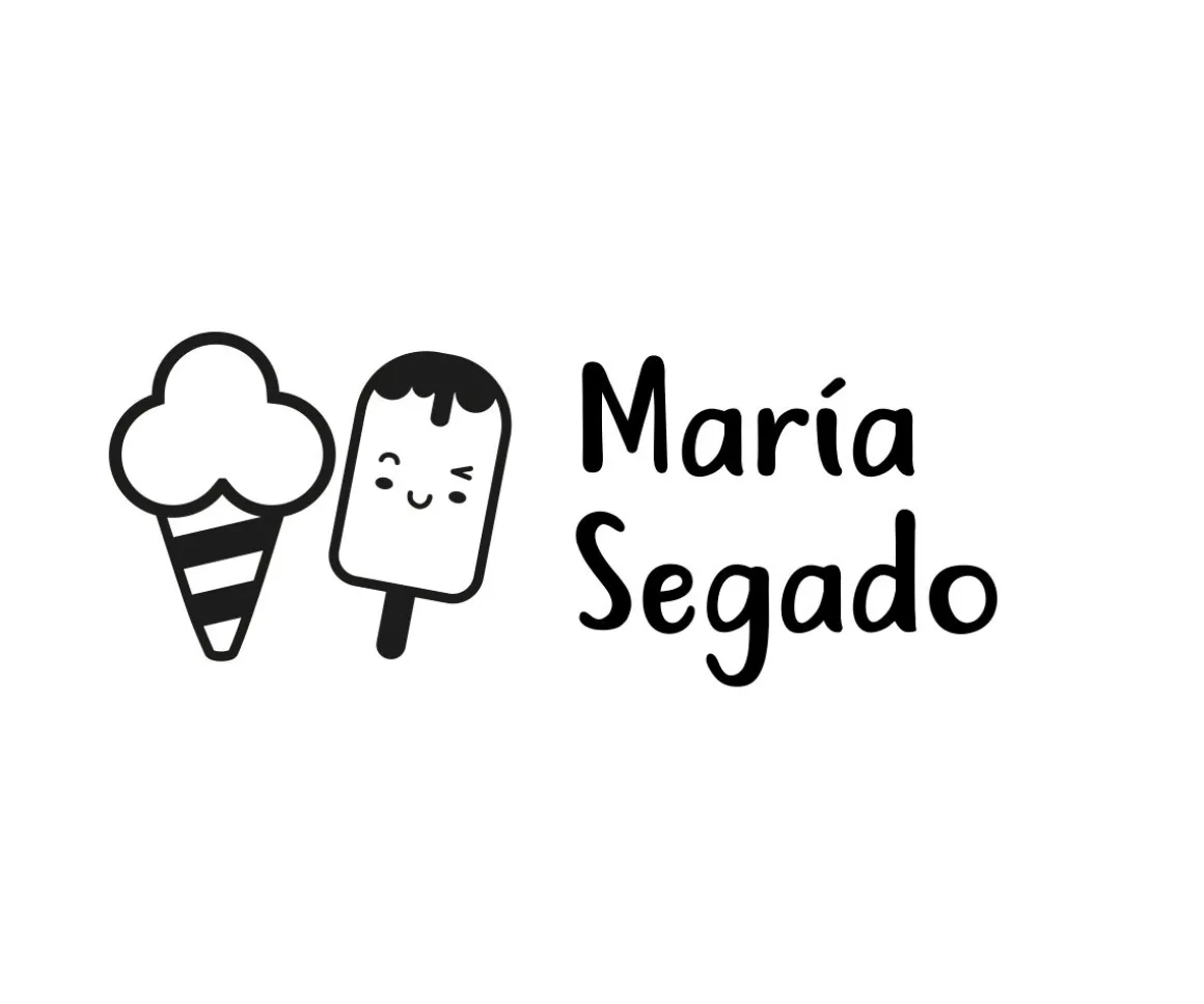Sello Personalizado Helado + Cinta Blanca para Ropa Oscura