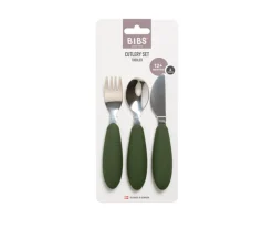 Set 3 Cubiertos BIBS Hunter Green