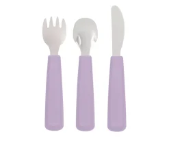 Set 3 Cubiertos Feedie Lilac