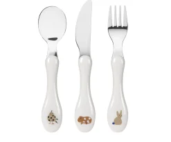 Set 3 Cubiertos Little Mateys Royal Blue