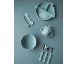 Set 3 Cubiertos Silicona Mr. Shark