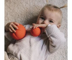 Set 3 Pelotas Sensoriales, Mordedor y Juguete de Baño Veggie Salad