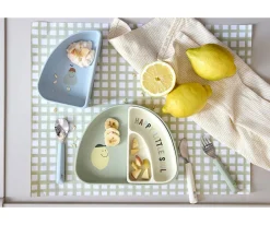 Set 3 Platos Silicona Happy Fruits Lemon