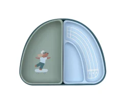 Set 3 Platos Silicona Tiny Team Dog